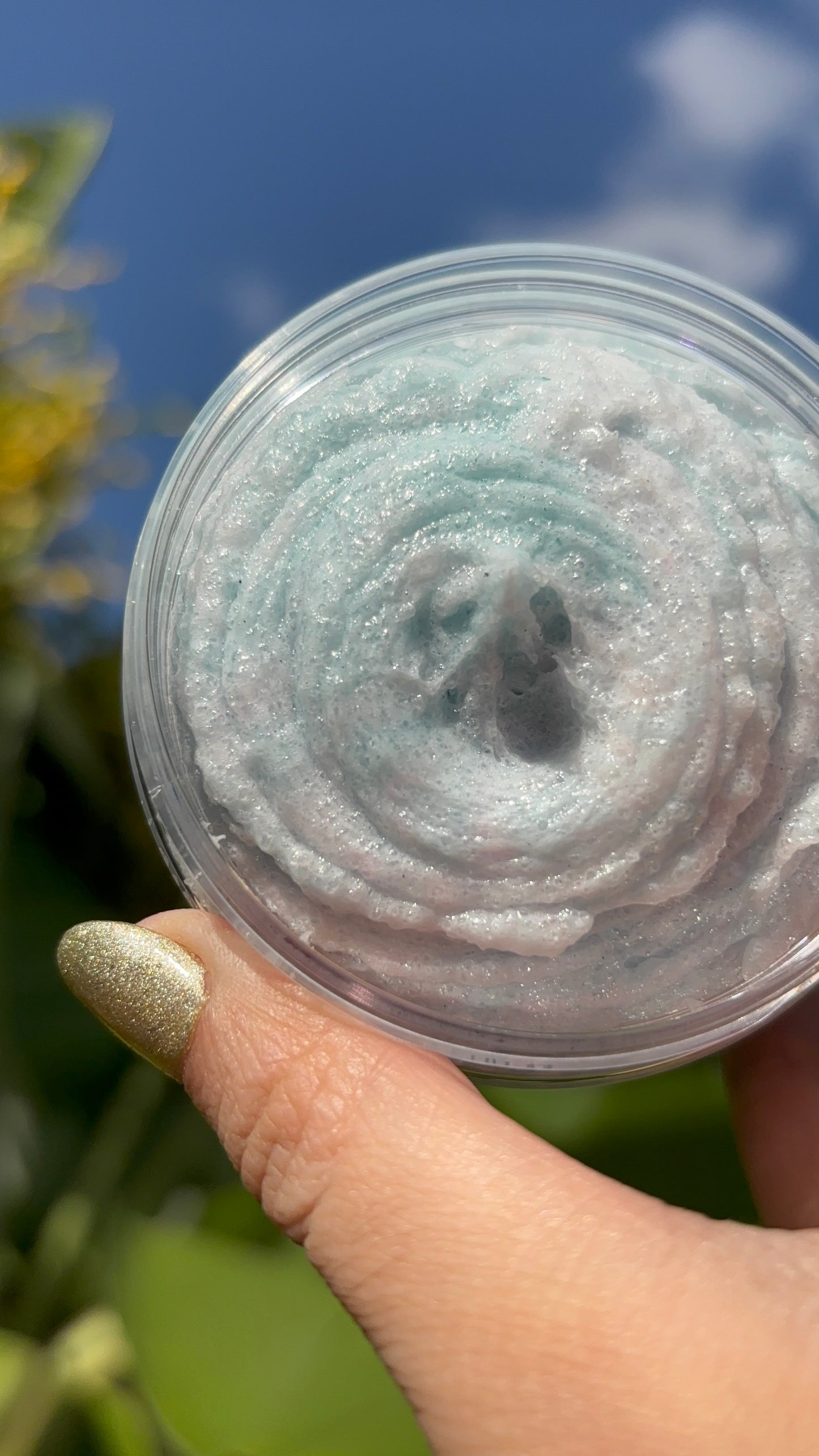 Natural Body Foaming Sugar Scrub