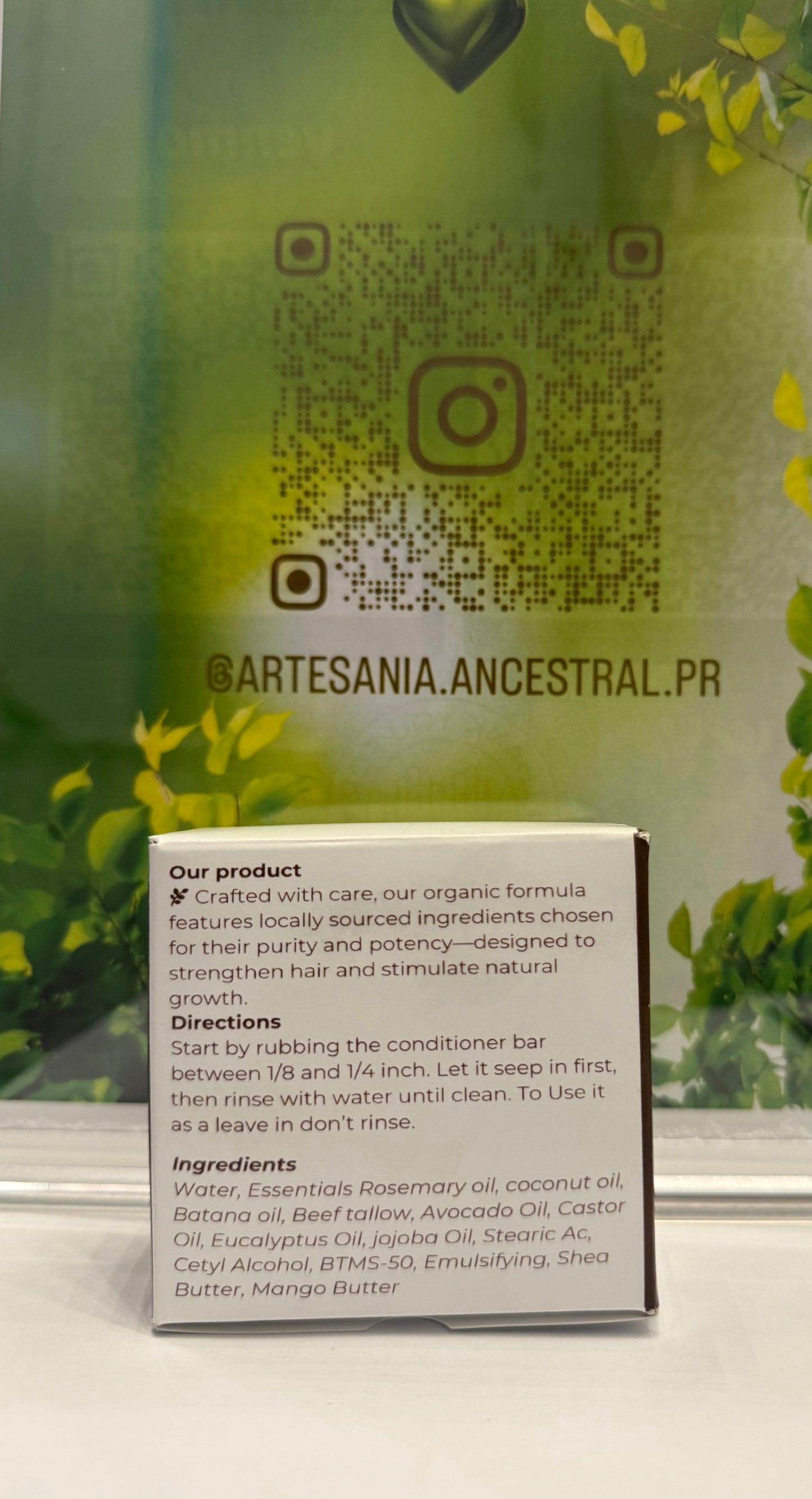 Conditioner Bars with Nurturing Hair Oils