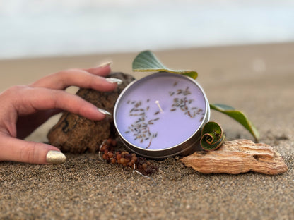Vela Artesanal de Lavanda