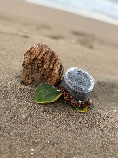 Natural Body Foaming Sugar Scrub “Charcoal”