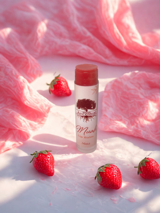 Lip balm stick Strawberry (coral color)