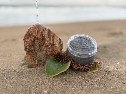 Natural Body Foaming Sugar Scrub “Charcoal”