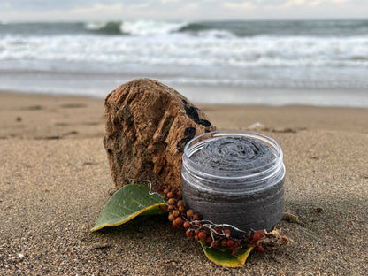 Natural Body Foaming Sugar Scrub “Charcoal”