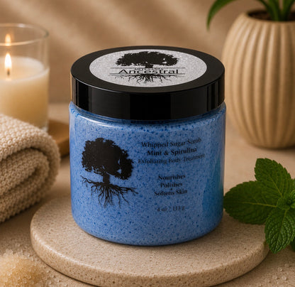 Natural Body Foaming Sugar Scrub