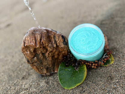Natural Body Foaming Sugar Scrub “Mint”